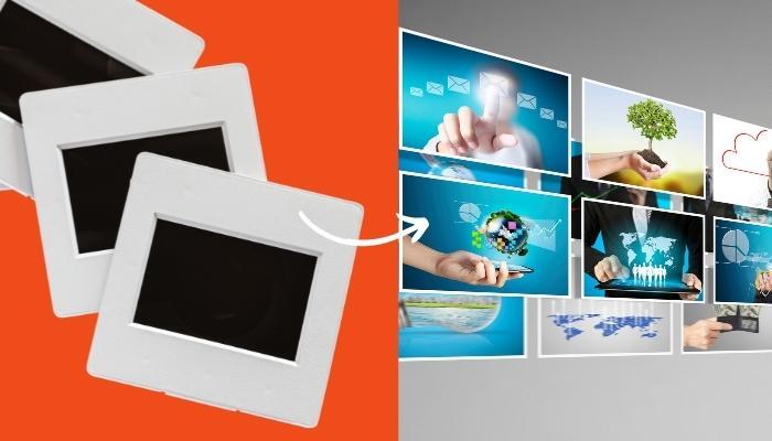 convert photo slides to digital